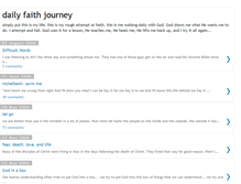 Tablet Screenshot of dailyfaithjourney.blogspot.com
