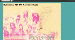 Desktop Screenshot of mvkpop.blogspot.com