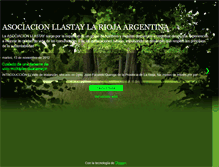 Tablet Screenshot of llastaylarioja.blogspot.com