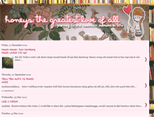 Tablet Screenshot of honeysgreatestlove.blogspot.com