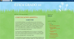 Desktop Screenshot of eticagrado10elplayon.blogspot.com