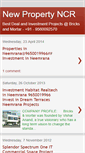 Mobile Screenshot of newpropertyncr.blogspot.com