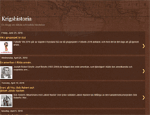 Tablet Screenshot of krigshistoria.blogspot.com