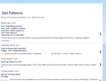 Tablet Screenshot of dotnetclr.blogspot.com