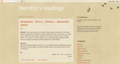 Desktop Screenshot of dorothysreadings.blogspot.com