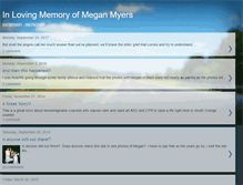 Tablet Screenshot of missmeganmyers.blogspot.com