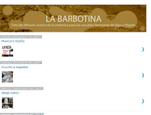 Tablet Screenshot of barbotina.blogspot.com