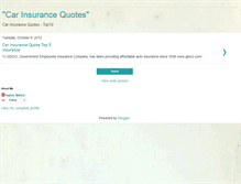 Tablet Screenshot of car-insurance-quote-new.blogspot.com