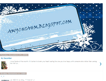 Tablet Screenshot of amychiahm.blogspot.com