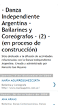 Mobile Screenshot of coreografosybailarines2.blogspot.com