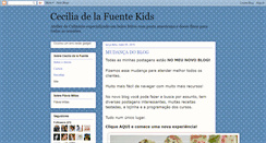 Desktop Screenshot of ceciliadelafuentekids.blogspot.com