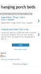 Mobile Screenshot of hangingswingingbeds.blogspot.com