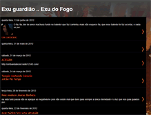 Tablet Screenshot of exudofogo.blogspot.com