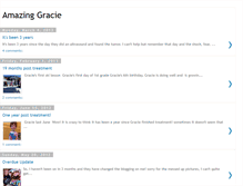 Tablet Screenshot of graciecare.blogspot.com