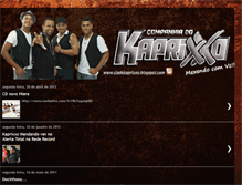 Tablet Screenshot of ciadokaprixxo.blogspot.com