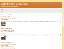 Tablet Screenshot of draftsfromcoffeetable.blogspot.com