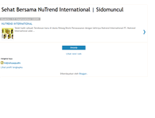 Tablet Screenshot of bisnis-nutrendku.blogspot.com
