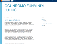 Tablet Screenshot of ogunromofunminiyijulius.blogspot.com