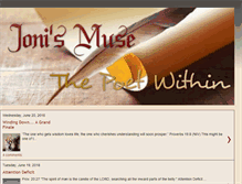 Tablet Screenshot of jonismuse.blogspot.com