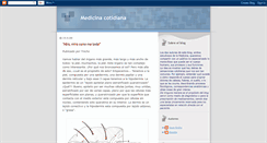Desktop Screenshot of medicinacotidiana.blogspot.com