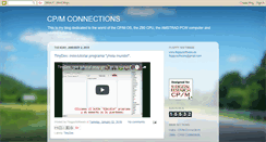 Desktop Screenshot of cpm-connections.blogspot.com