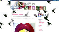 Desktop Screenshot of missamericanspirits.blogspot.com