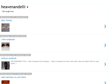 Tablet Screenshot of heavenandelli.blogspot.com