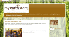 Desktop Screenshot of myearthstore.blogspot.com