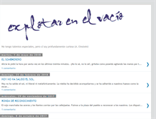 Tablet Screenshot of explotarenelvacio.blogspot.com