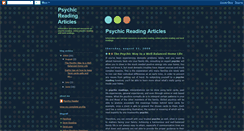 Desktop Screenshot of online-psychic-reading.blogspot.com