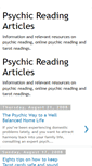 Mobile Screenshot of online-psychic-reading.blogspot.com