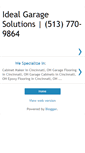 Mobile Screenshot of garagecabinetsincincinnatti.blogspot.com