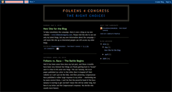 Desktop Screenshot of folkens4congress.blogspot.com