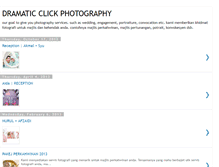 Tablet Screenshot of dramaticclickphotography.blogspot.com