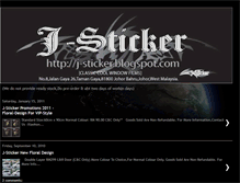 Tablet Screenshot of j-sticker.blogspot.com