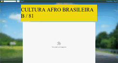 Desktop Screenshot of culturafrobrasilcobras.blogspot.com