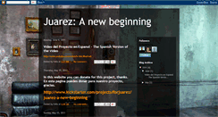 Desktop Screenshot of juarezanewbeginning.blogspot.com