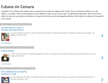 Tablet Screenshot of cubanosincensura.blogspot.com