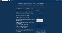 Desktop Screenshot of mortgageblogtalk.blogspot.com