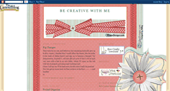 Desktop Screenshot of becreativewithme.blogspot.com