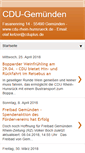 Mobile Screenshot of cdu-gemuenden.blogspot.com