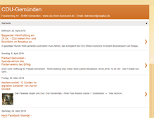 Tablet Screenshot of cdu-gemuenden.blogspot.com