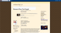 Desktop Screenshot of flashactionscript2.blogspot.com
