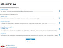 Tablet Screenshot of flashactionscript2.blogspot.com