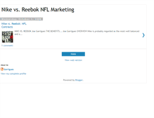 Tablet Screenshot of nikevsreebok.blogspot.com