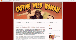 Desktop Screenshot of captivewildwoman.blogspot.com