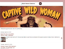 Tablet Screenshot of captivewildwoman.blogspot.com