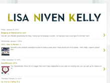 Tablet Screenshot of lisanivenkelly.blogspot.com