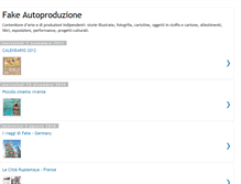 Tablet Screenshot of fakeautoproduzione.blogspot.com