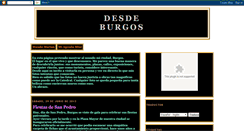 Desktop Screenshot of mundoburgos.blogspot.com